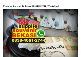 Pembuat Souvenir Di Bekasi Ô838 4Ô61 2744[wa]