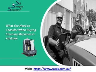 What You Need to Consider When Buying Cleaning Machines in Adelaide