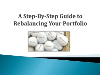 A Step-By-Step Guide to Rebalancing Your Portfolio