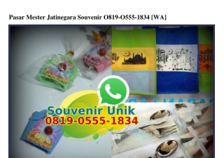 Pasar Mester Jatinegara Souvenir Ô819–Ô555–1834[wa]