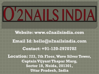 Get the Nail Art Course Academy in India