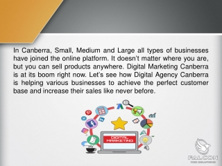 Expand your business with Digital Agency Canberra