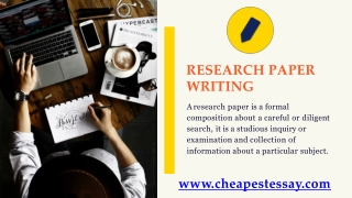 Best Research Paper Writing Service | Cheapest Essay