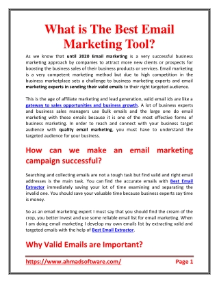 How do I do email marketing