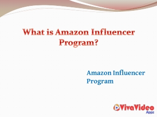 Everything You Need to Know About Amazon Influencer Program