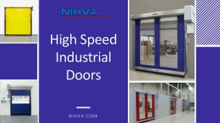 High Speed Industrial Doors
