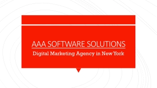 Digital Marketing Services in New York -  Online Marketing Agency