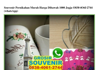 Souvenir Pernikahan Murah Harga Dibawah 1000 Jogja Ö838.4Ö61.2744[wa]