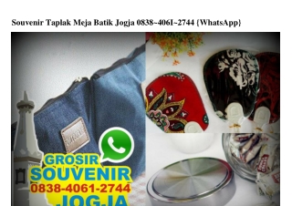 Souvenir Taplak Meja Batik Jogja O838-4O61-2744[wa]