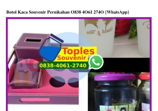 Botol Kaca Souvenir Pernikahan 0838 4061 2740[wa]