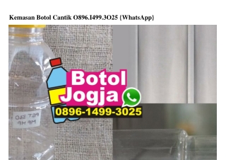 Kemasan Botol Cantik Ô896-1499-3Ô25[wa]