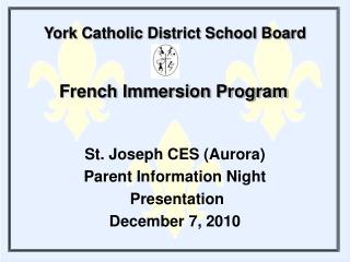 York Catholic District School Board