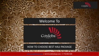 how to choose best hajj package