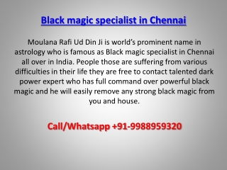 Black magic specialist in Mumbai 9988959320