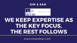 IPR India in delhi, Litigation Firms | Sim And San – Attorneys At Law