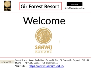 Gir Forest Resort