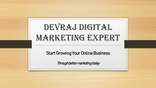 Get the freelance Digital marketing services in India from the top consultant