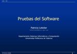 Pruebas del Software