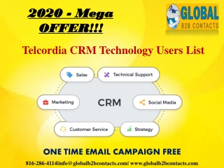 Telcordia CRM Technology Users List