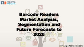 Barcode Readers  Market  Size,  Trends and Future Forecasts to 2022