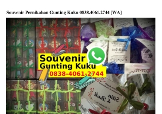 Souvenir Pernikahan Gunting Kuku 0838 4061 2744[wa]