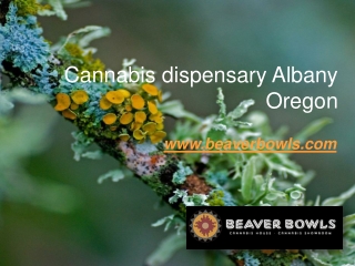 Cannabis dispensary Albany Oregon