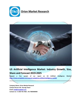 US Artificial Intelligence market Size, Share, Research and Forecast 2019-2025