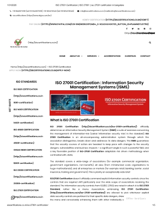 How does ISO 27001 Certification increase your company profit ?