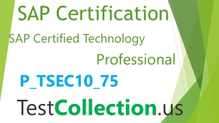 Excellent Tips to Overcome SAP Certified Technology Professional - System Security Architect Challenges and Pass with P_