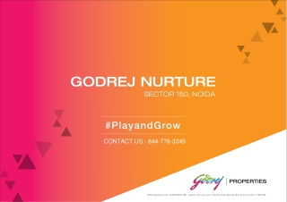 Godrej Nurture Noida -  An Iconic Tower At Sector 150 Noida