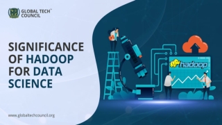 Significance Of Hadoop For Data Science