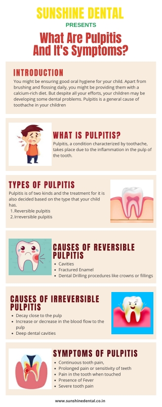 Pulpitis and its Symptoms | Sunshinedental clinic - Whitefield