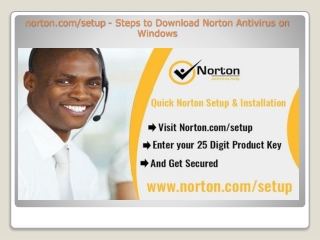 norton.com/setup - Steps to Download Norton Antivirus on Windows