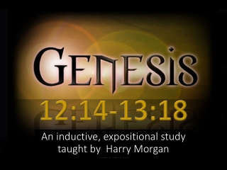 Abram's Faith - Genesis 13