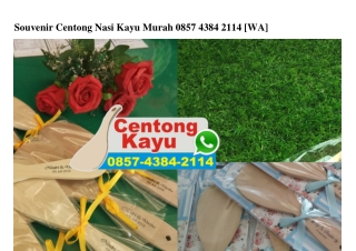 Souvenir Centong Nasi Kayu Murah O857 4384 2114[wa]