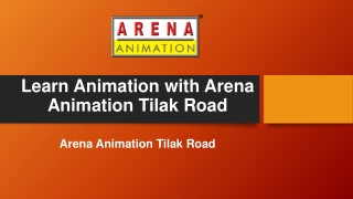 Learn Animation with Arena Animation Tilak Road