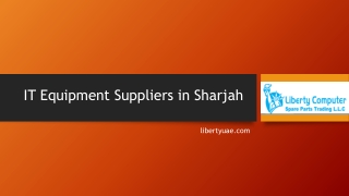 IT equipment suppliers sharjah | IT amc abu dhabi | structured cabling companies in sharjah | cctv cameras suppliers in