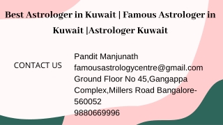 Best Astrologer in Kuwait | Famous Astrologer in Kuwait |Astrologer Kuwait