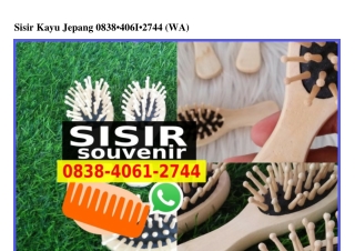 Sisir Kayu Jepang Ö8384Ö612744[wa]