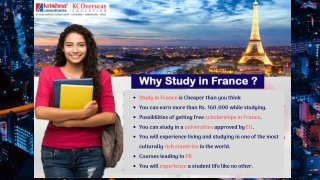 Why Study in FRANCE ?