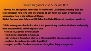 Subclass 887 Visa | Migration Agent Perth, WA