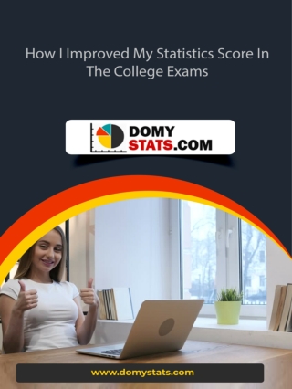 How I Improved My Statistics Score In The College Exams