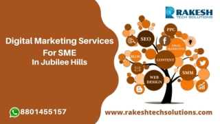 Digital Marketing Services For SME In Jubilee Hills