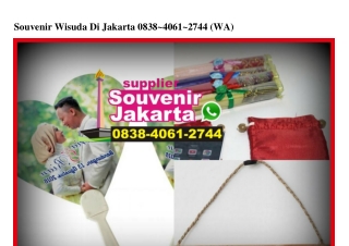 Souvenir Wisuda Di Jakarta 0838•4061•2744[wa]