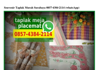 Souvenir Taplak Murah Surabaya 0857·4384·2114[wa]