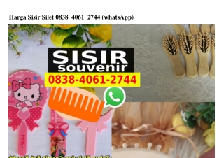 Harga Sisir Silet 083840612744[wa]