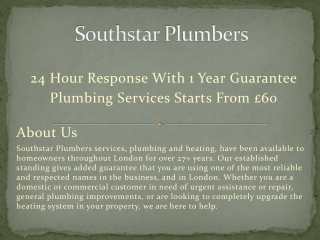 Plumbers In Earlsfield Available 24 /7 in a Day