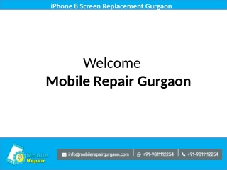 iPhone 8 Screen Replacement Gurgaon