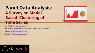 Panel Data Analysis: A Survey On Model-Based Clustering Of Time Series - Statswork