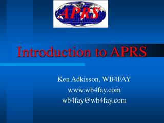 Introduction to APRS